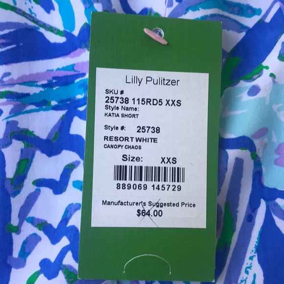 Lilly Pulitzer Katia Short Canopy Chaos - Picture 11 of 16
